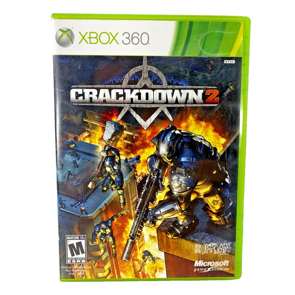 Crackdown 2 Xbox 360 Microsoft Game Studios 2010 Complete with Manual Tested